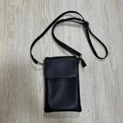 スマホショルダー　ショルダーバッグ　ミニバック　ブラック