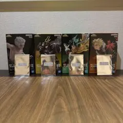 GiGO限定 僕のヒーローアカデミア フィギュア 4体セット＆ランダムシール付き