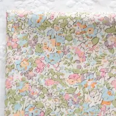 クレアオード　モス　輸入リバティタナローン　30cm×50cm