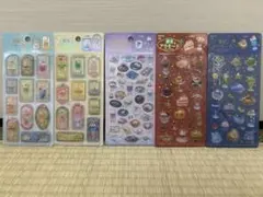 喫茶アラモード　きゅるるんシール　5枚セット