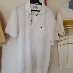 Crocodile ストライプ柄 ポロシャツ Lサイズのサムネイル