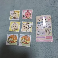 ちいかわ　あつめてシールガム2　　うさぎ　5種　6枚　新品