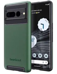 SwanScout Google Pixel 7対応 耐衝撃ケース 緑色