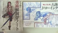 キムラッキの人体ドローイング ソッカの美術解剖学ノート 芸術