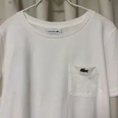 LACOSTE ラコステ ポケットTシャツ ホワイトのサムネイル