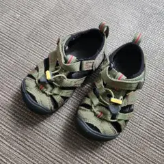 KEEN キッズサンダル オリーブグリーン 14US