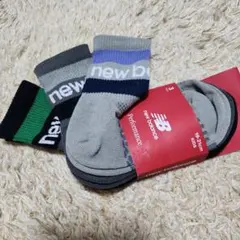 New Balance キッズソックス 3足セット 19-21cm