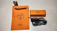HERMES ショップ袋と箱、リボン付き