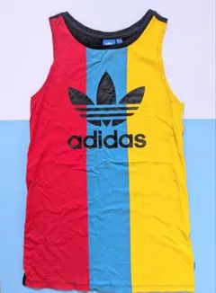 美品！♡adidas Originals トレフォイル ワンピース風タンクトップのサムネイル
