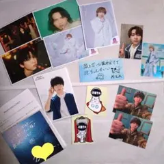 値下げ️⭕️ 吉田仁人 生写真 トレカ ステッカー ジャケット サインまとめ