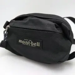 希少 旧ロゴ 　mont-bell デルタガセットポーチS ブラック　90sのサムネイル