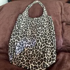 豹柄　トートバッグ