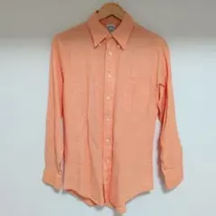 Brooks Brothers Regent リネンシャツ オレンジ
