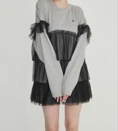 epine 美品 チュールフリルロングTのサムネイル