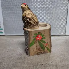 木彫り 雷鳥 天然記念物 蓼科高原 白樺台座 民芸品 木彫り 雷鳥 天然記念物 蓼科高原 白樺台座 民芸品 - メルカリ