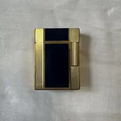 DuPont ライター デュポン ガスライター ブルー ゴールド 72532 - メルカリ