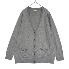 Gap ギャップ　Vネック ニットカーディガン　グレー　Mのサムネイル