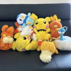 ポケモン　もふぐっと　くつろぎタイム　ぬいぐるみ　まとめ売り　8体セット