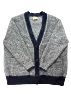 UNITED ARROWS ファックスカシミヤ ポケット カーディガン ネイビー