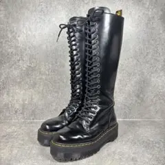 廃盤 ドクター マーチン BRITAIN 厚底 20ホール ロング ブーツ/23 廃盤 ドクター マーチン BRITAIN 厚底 20ホール ロング ブーツ