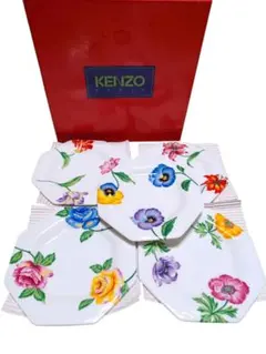 KENZO PARIS プレート 2枚セット 花柄 - メルカリ