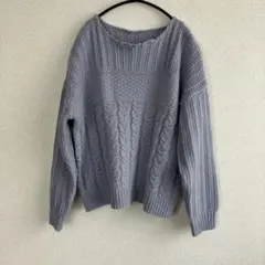 VIS 綺麗色ニット　FREE