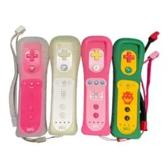 Wiiリモコン　クッパ&ピーチ限定モデル　他2本