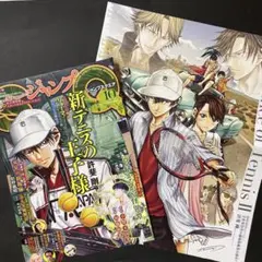 ジャンプSQ 新テニスの王子様 越前リョーマ 表紙 ポスター インタビュー