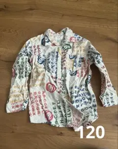 120 e.a. B エーアーベー　長袖シャツ　イーくん