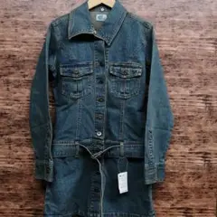 GF jeans 新品 未使用品 レディース デニム ワンピース 長袖 Mサイズ