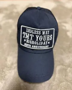TMT Bigholiday ネイビートラッカーキャップ　ブラック　夏のサムネイル