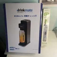 DRINKMATESeries640 60ℓスリンダー2本付ブラック炭酸メーカー - メルカリ