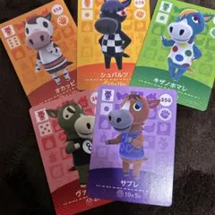 amiiboカード　オカッピ　シュバルツ　キザノホマレ　サブレ　ヴァヤシコフ