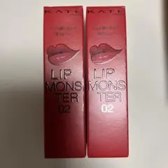 KATE LIP MONSTER 02 ピンクバナナ2個セット