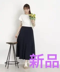 最終値下げ　ドレスキップ DRESKIP サッカーフレアスカート