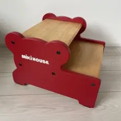 MIKIHOUSE ミキハウス　ベアステップ　ベビー家具　踏み台　台木製 非売品