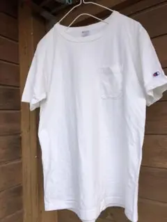 USA製 Champion アメカジ Tシャツ 胸ポケt 古着 ビックシルエット