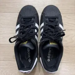 い*い様 adidas Superstar ブラック/ホワイト