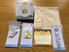 くまのプーさん 一番くじ　6点まとめ売り　キャラクターグッズセット