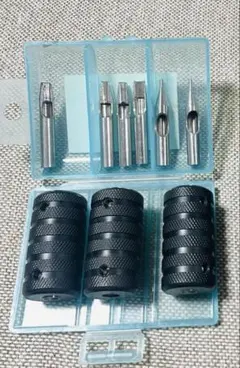 Old fashion Tattoo tips and grip set