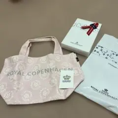 ROYAL COPENHAGEN トートバッグ ピンクのサムネイル
