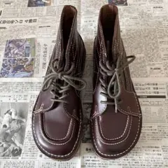 VANS バンズ V38-LX レザーブーツ 8H 27cmのサムネイル