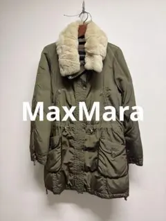 ウ*サ様 MaxMara マックスマーラ WEEKEND ラビットファー付きジャ
