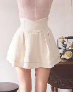 新品未使用】Darich ダブルフレアミニスカート WHT Sサイズ - メルカリ