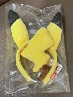 新品未使用　ロッテワールド韓国ポケモン　ピカチュウ　カチューシャ　キーリング
