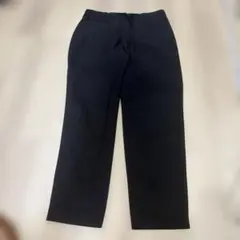 スラックス ブラック 黒　カジュアル　乾きやすいストレッチイージーパンツ　軽量