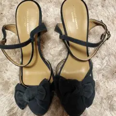 KATHARINE HAMNETT LONDON リボン ウェッジソールのサムネイル