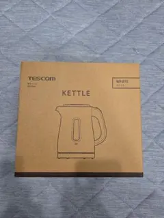 TESCOM 電気ケトル TKE30A ホワイト　新品未開封のサムネイル