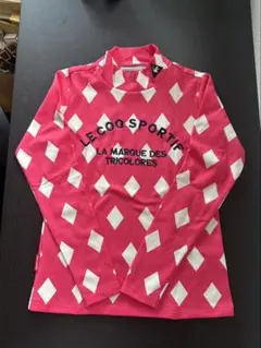 s1313 le coq sportif ピンク長袖ゴルフウェア　M
