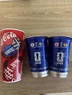 FIFA World Cup 2026 コカコーラ アルミカップ 2種 | Mercari